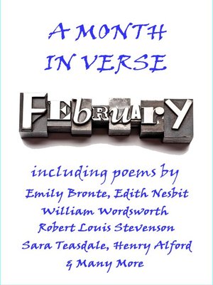 cover image of February, A Month In Verse